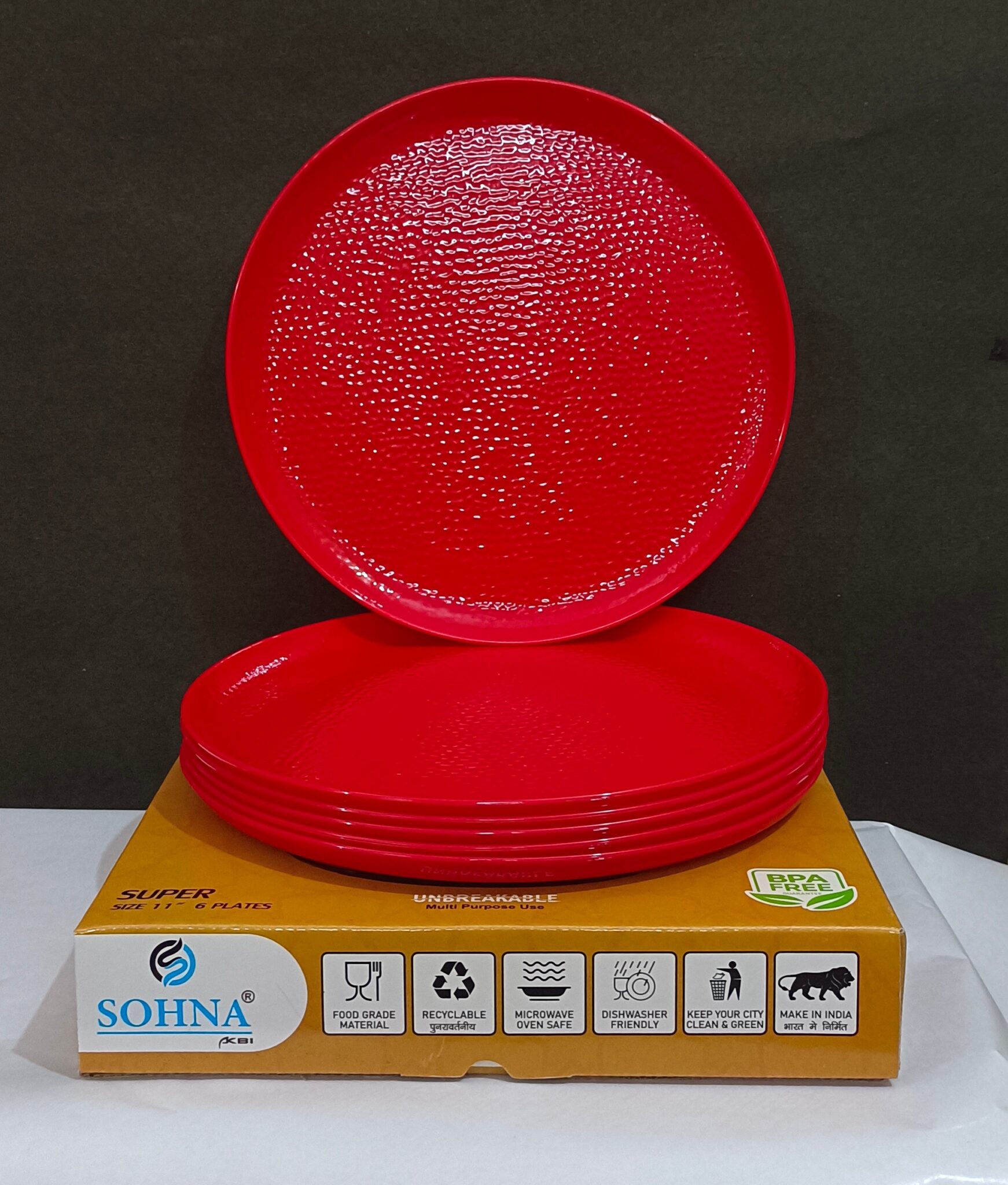 Qtr. Plate Super (PC) - Red